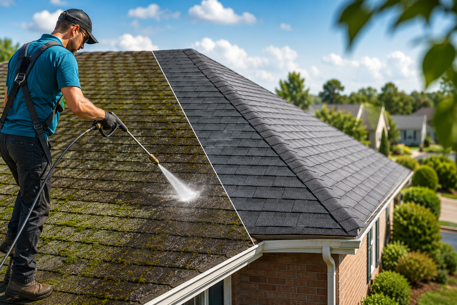 How Much Does Roof Cleaning Cost in Fayetteville NC